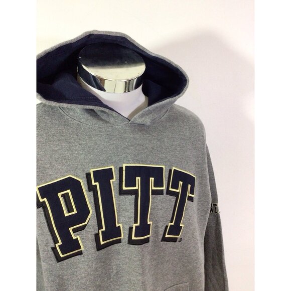 Pitt Panthers Hoodie Sweatshirt Mens Large - Picture 7 of 8